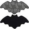 Bat bath mat bathroom rugs horror rug door carpet coffin bath mat goth mats decor for bathroom bedroom kitchen room spooky witch witchy home black mats decor  urban country home decor