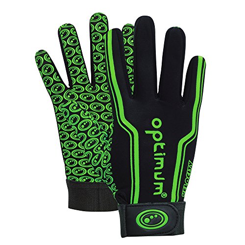 Optimum Thermal Liner Velocity Gloves | Cushioned, Breathable, Warm Padded | Enhanced Grip for Rugby, Football, Cycling | Multi Color Senior & Junior Sizes