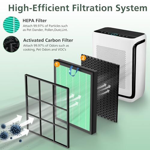 Vital 200S Toxin Absorber Replacement Filter for LEVOIT Vital 200S Vital 200S-P Air Purifier