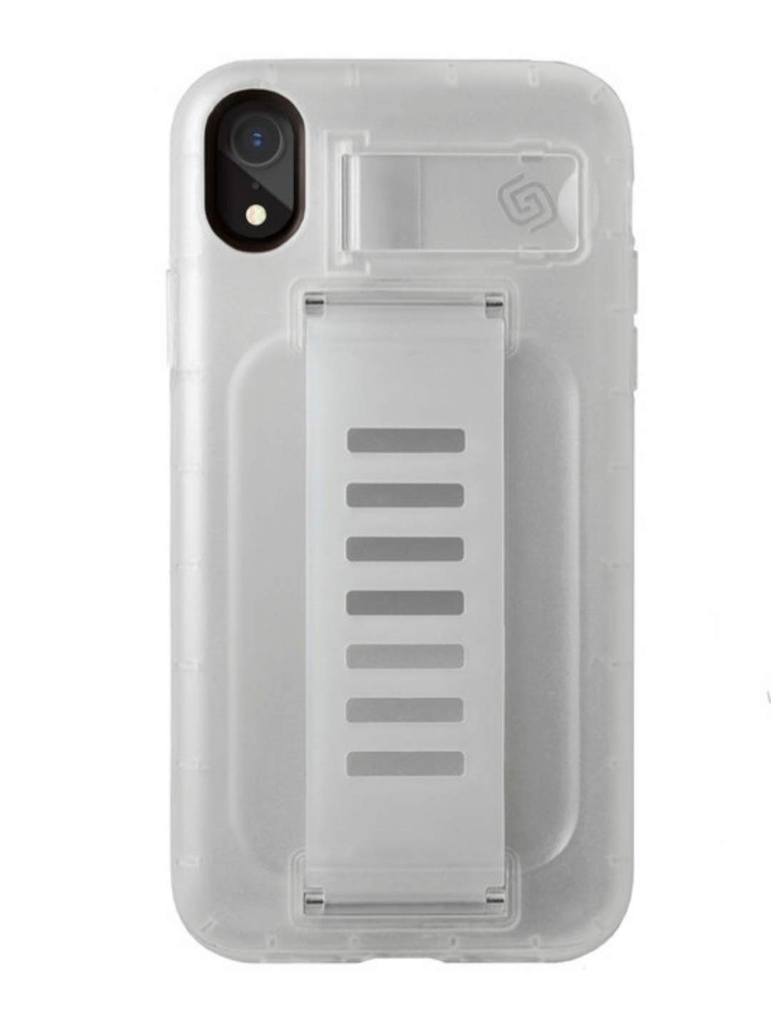 Grip2u iPhone X/Xs BOOST With Kickstand Antidrop Case Cover (Clear)