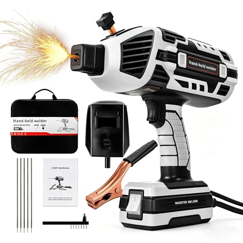 Image of YesRight Welding Machine Handheld 110V 120Amp Portable ARC Welder Gun Hand Held Welder Machine with IGBT Inverter 5 Variable Current Adjustment for 1/16