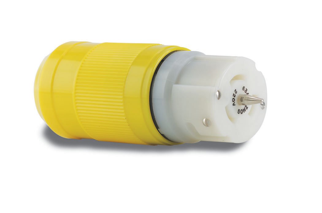 Marinco Conector Hembra Monofásico de 3 Cables 63A 230V 50Hz
