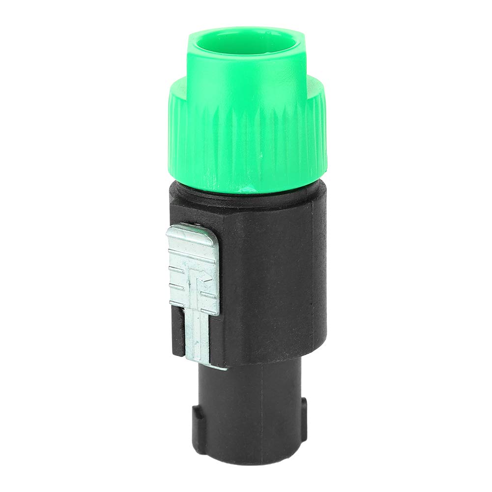 Connettore per Cavo Speakon NL4FC 4 Pin Impermeabile 10PCS Verde
