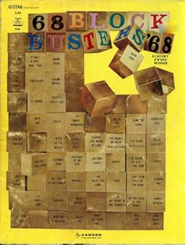 Unknown Binding 68 Block Busters '68 Guitar Easy Big Note and Vocal Book