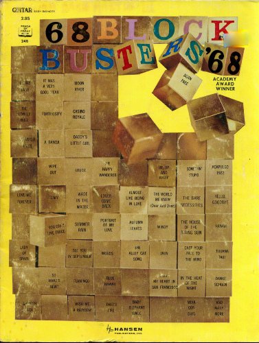 68 Block Busters '68 Guitar Easy Big Note and V... B00ERGB37M Book Cover