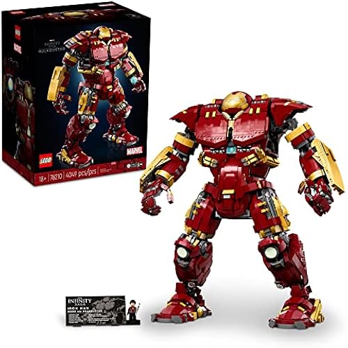 LEGO Marvel Hulkbuster 76210 Building Set - Avengers Movie Inspired Building Set with Minifigure, Authentic Display Model for Adults and Age of Ultron Enthusiasts Ages 18+