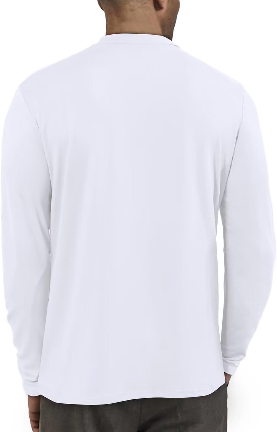 Men's Fashion Shirts Long Sleeve Mock Turtleneck T-Shirts Casual Thermal Undershirt Tops - Image 3