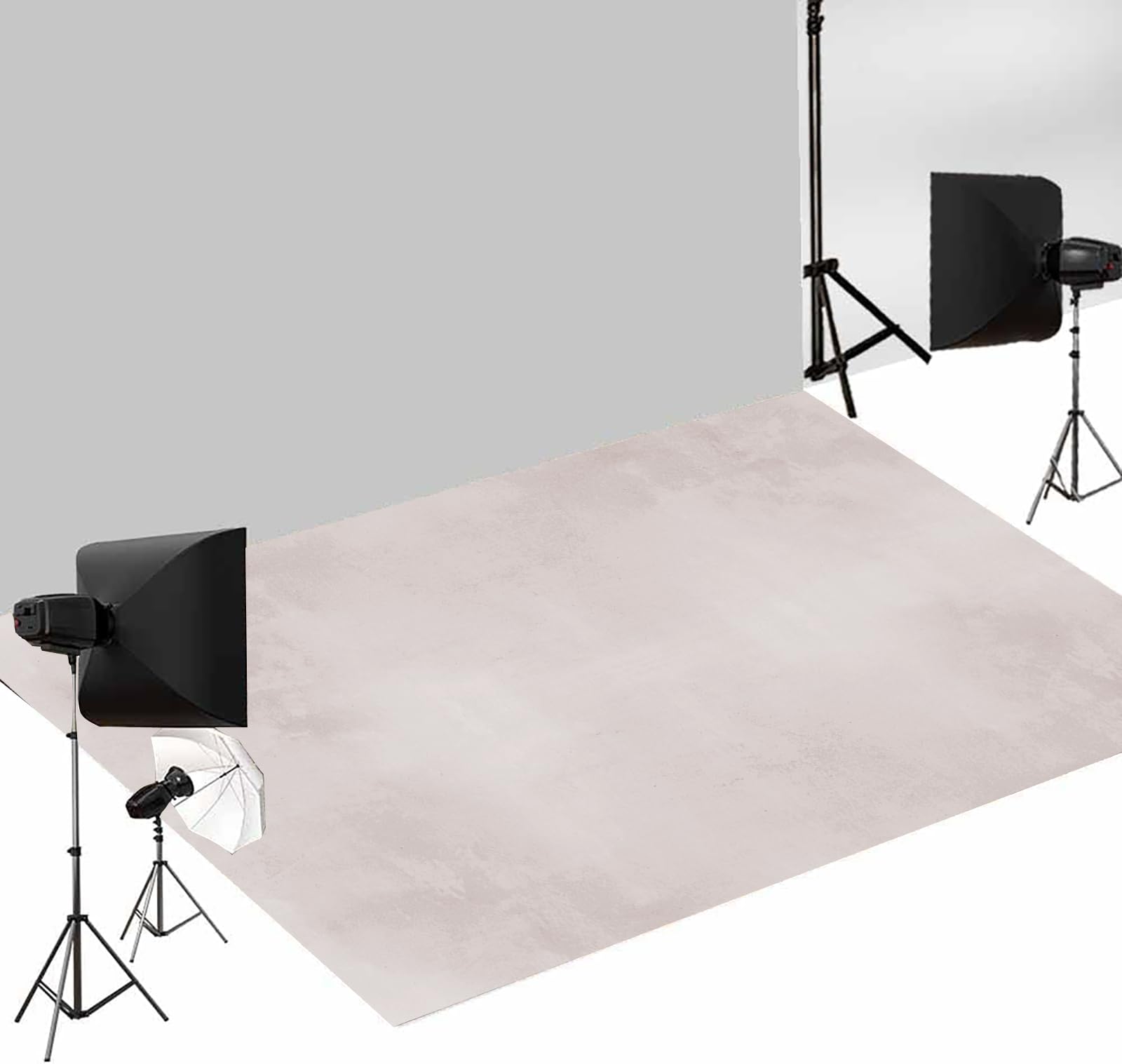 Kate Photography Floor Mats Light Pink Rubber Floor Mats Photography Printed Mat Newborn Photography Drops for Photo Studio Props 5x4ft