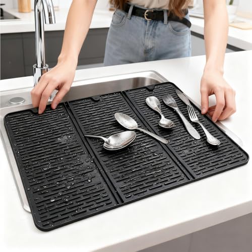 Tapis de protection en silicone robuste et antidérapant pour protéger votre cuisine