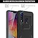 HATOSHI for A20 Case, A50 Case with Built-in Screen Protector, Heavy Duty Protection Armor Shockproof Rugged Protective Phone Cover-Black