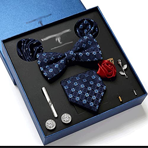 Cravate Ascot homme soie vintage style britannique avec coffret