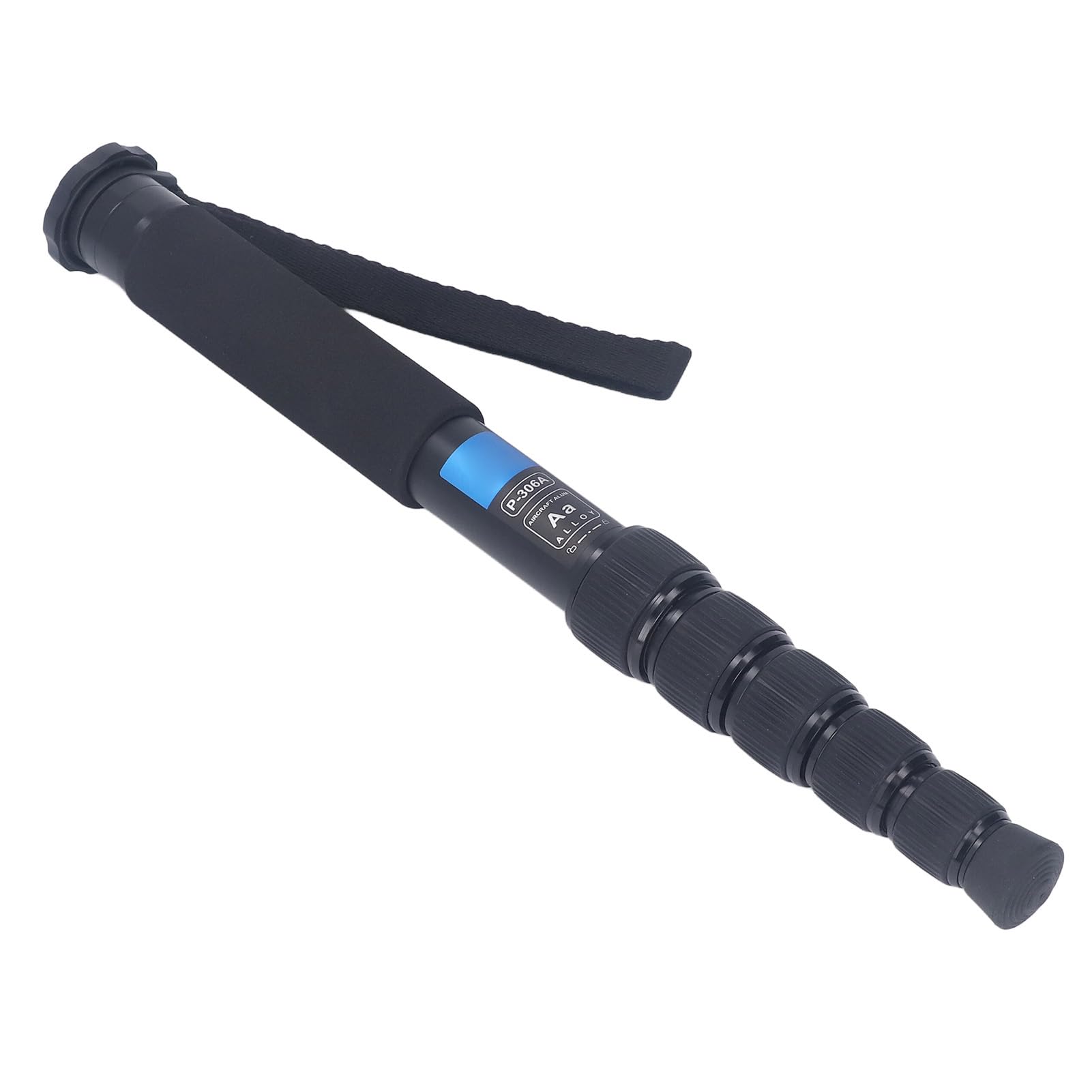 Jectse Monopié de Cámara de 63 Pulgadas, Monopié Telescópico de 6 Secciones de Aleación de Aluminio para Cámara SLR, de Viaje Ligero Profesional Portátil, de Fotografía