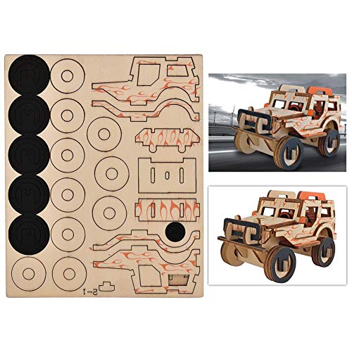 Diy Car Model Smooth Polishing Woodcraft Assembly Kit, Car Model Wooden, Wooden Puzzle Toys For Boy #TOP1