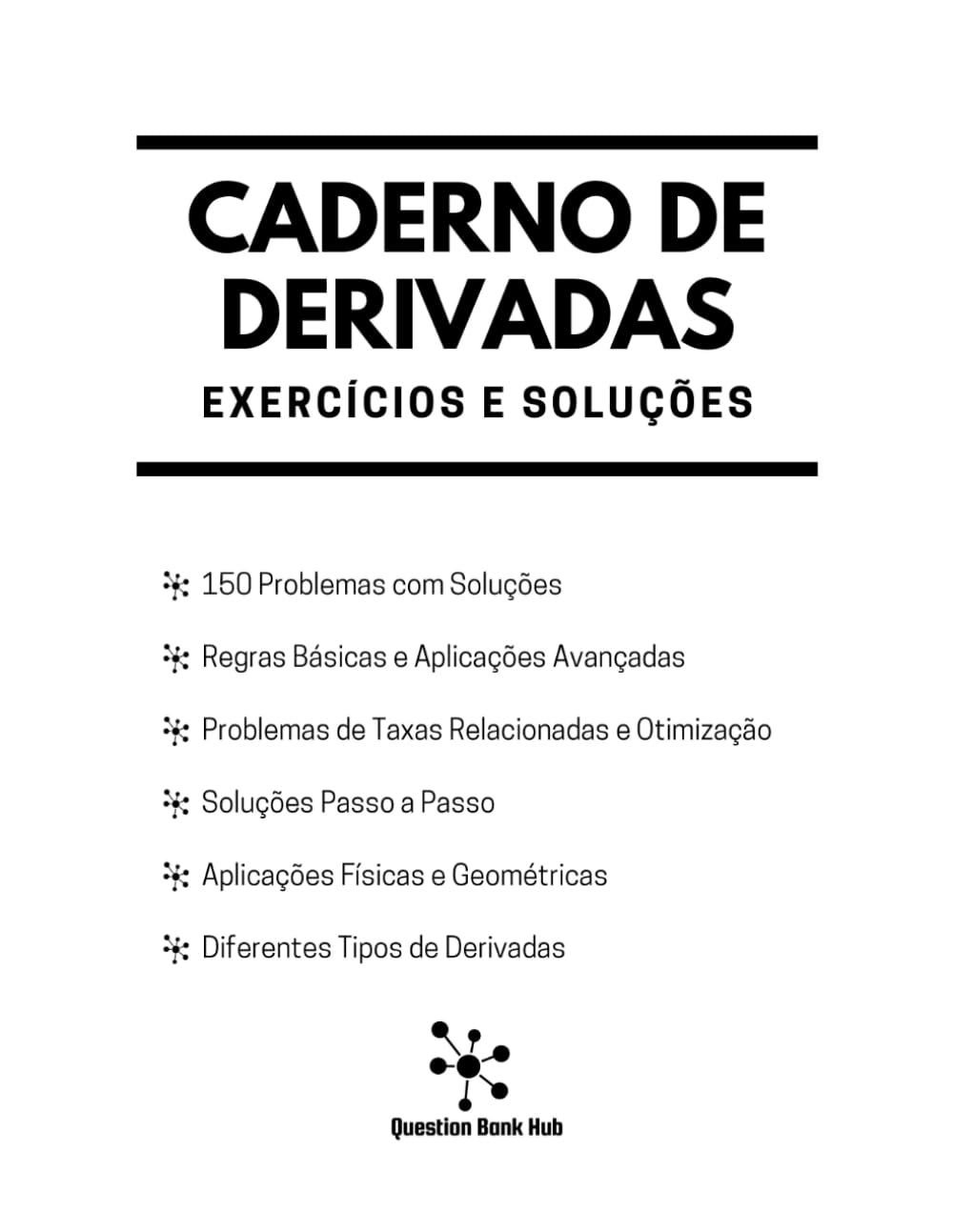 Caderno de Derivadas: Exercícios e Soluções (Mathematics)