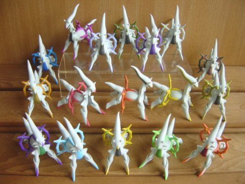 Amazon 立体 ポケモン図鑑 Dp アルセウス Sp 全17種 スペシャル 劇場 全17種 1 アルセウス2 アルセウス ほのおタイ カプセル玩具 おもちゃ