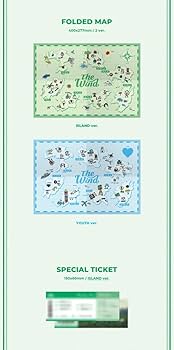 タレントカード THEWIND Unit The Wind Beginning : The Wind Page 1st Mini Album ISLAND