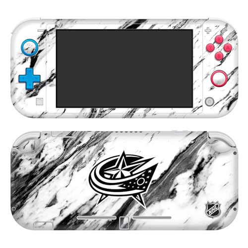 Vinyle Autocollant NHL Columbus Blue Jackets pour Protéger la Nintendo Switch Lite des Rayures