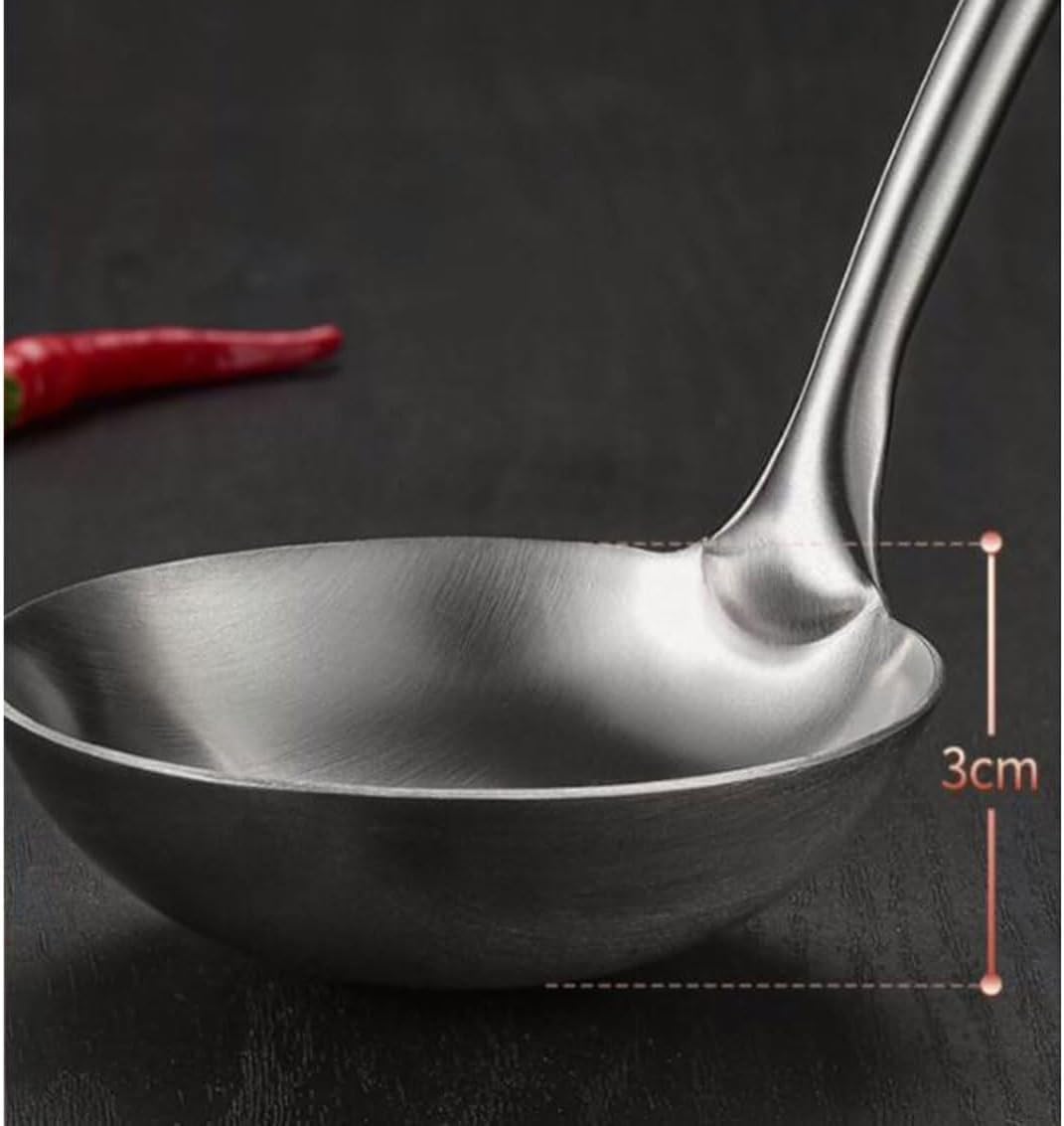 Spoons for Cooking Spatulas Stainless Steel Cooking Utensils Gadgets Cookware Dining Spatulas Spoons 5 Pieces Sets Kitchen Tools