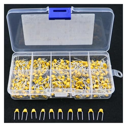 Condensateurs céramiques pour réparer vos appareils : kit 500 pièces 50V avec boîte