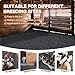 Wibeelee 4 x 6ft Horse Stall Mat Lightweight Floor Mat,Cuttable & Back Non-Slip Design Mat for Horses Livestock,Durable & Water Absorbent Stable Mats,Keep Floor Dry & Clean