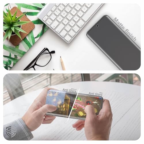 Image of Anti Glare Matte TPU hydrogel Edge to Edge Screen Protector Guard For Google Pixel 9 Pro XL and Google Pixel 10 Pro XL (6.8 Inch) With Installation Kit | Support Fingerprint