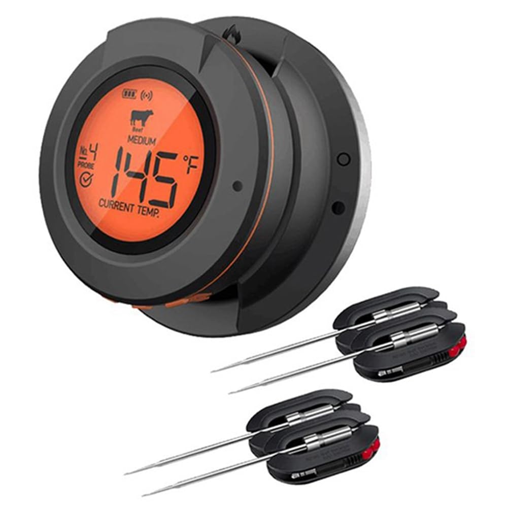CTRLZS Wireless Digital Bluetooth Smart Barbecue/Oven Grill Meat Thermometer for Meat Food Barbecue Charcoal Grill and Oven