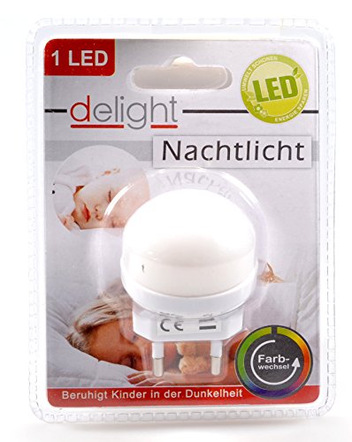 Preisvergleich Produktbild Nachtlicht mit LED Farbwechsel "Smooth" 1 LED 400306