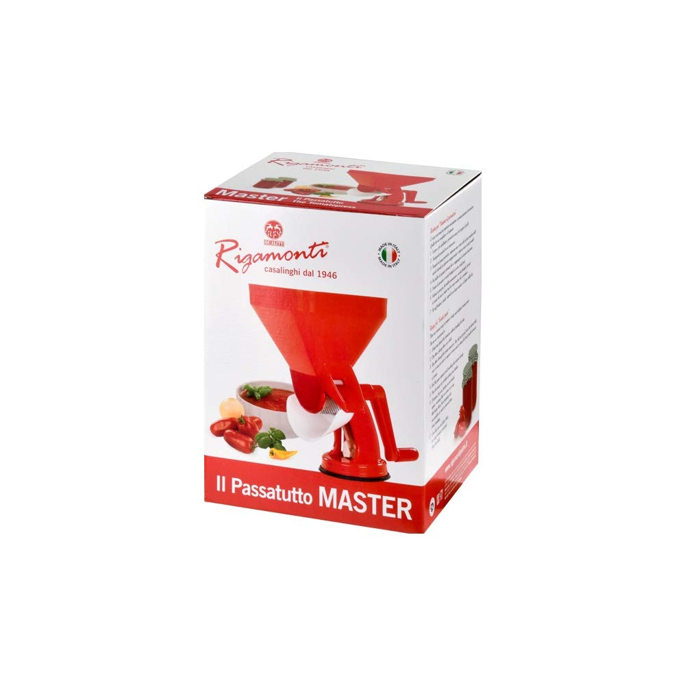 Rigamonti69 Master Pass Tomato with Square Bowl Red