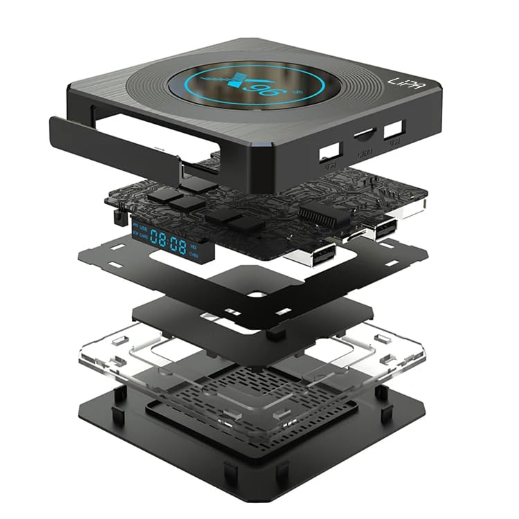 Lipa X96 X4 Tv Box 4/32 GB Android 11 - Mediaplayer met Kodi, Netflix en Playstore- 6K en 4K decoder / Apps via Playstore en internet / Wifi en ethernet / Dolby geluid / Met Kodi, Netflix, Disney+ en meer / Dual Band Wifi / Bluetooth - Afbeelding 4