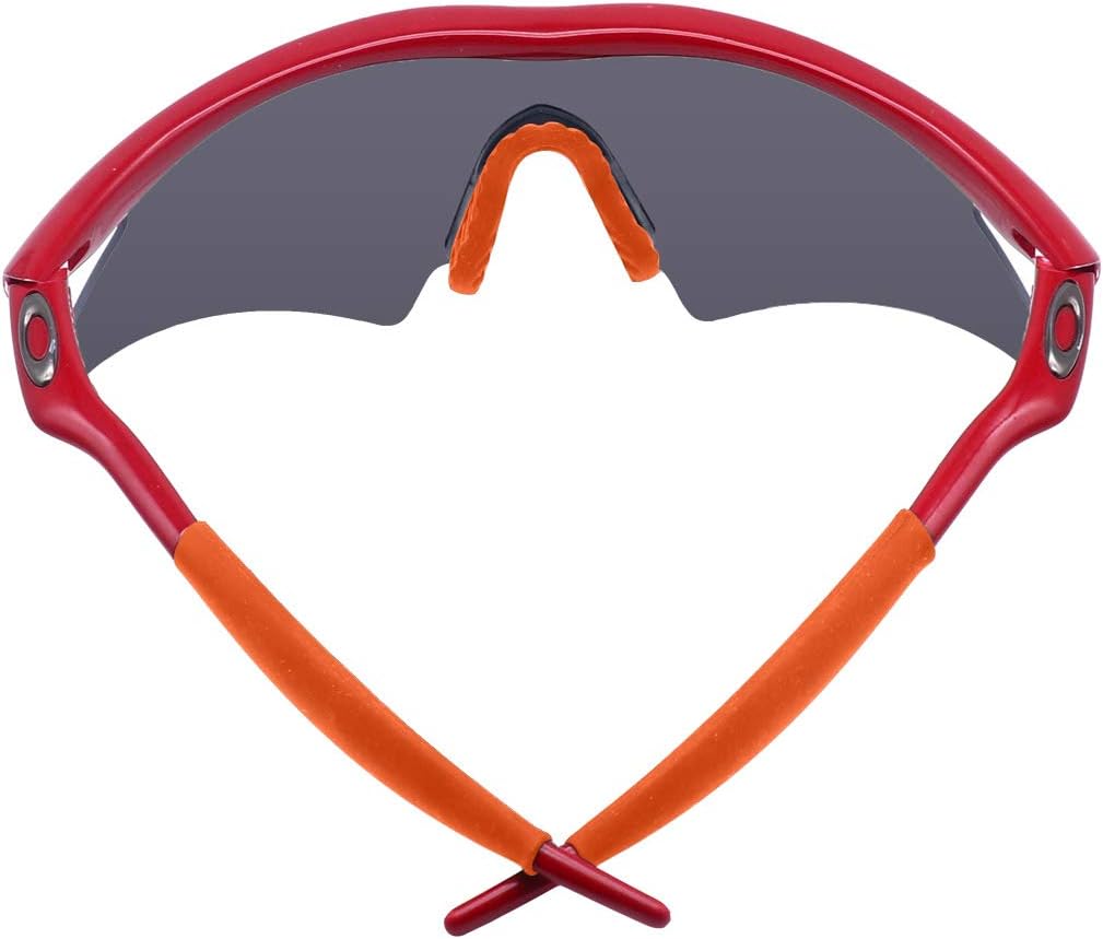 SAUCER Replacement Nose Pieces Pads & Earsocks Temple Sleeve Rubber Kit for Oakley M Frame Heater | Hybrid | Strike | Sweep
