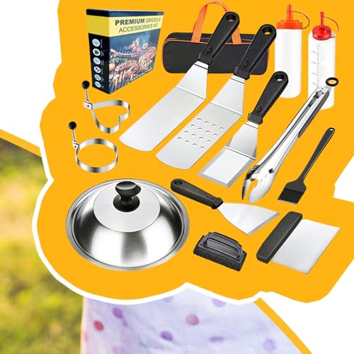 Ensemble d'outils de cuisson extérieure 14 pièces pour vos week-ends camping