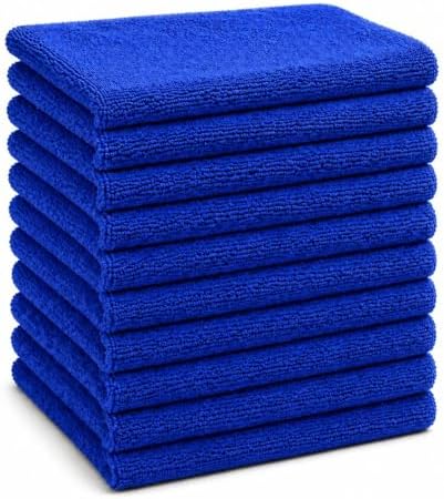 Kit 10 Panos de Microfibra 30x30cm Limpeza Multiuso Alta Absorção...