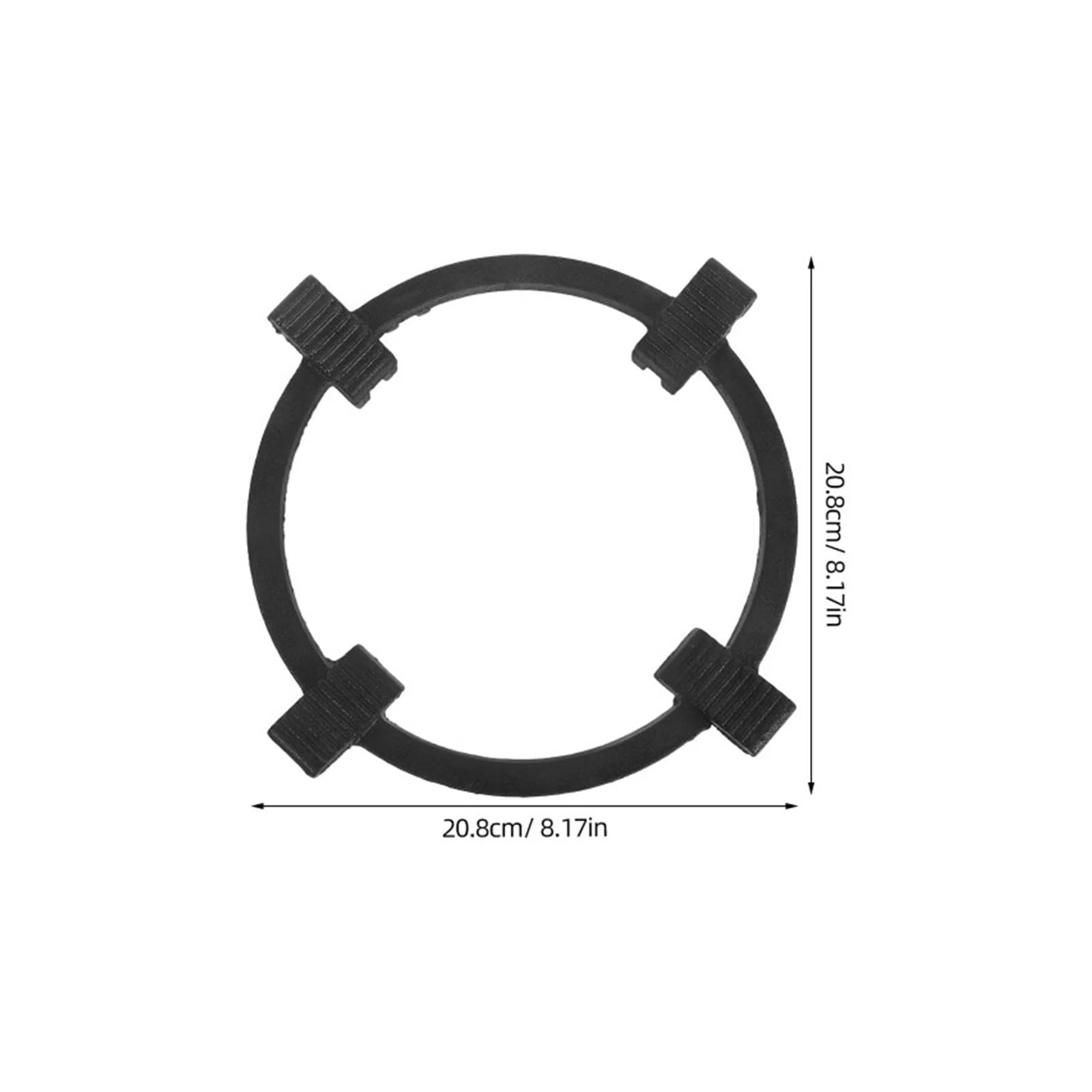 Gasherd-Rack-Ständer, Eisen-Wok-Ring for Kochen, Rutschfeste Topfunterstützung for Elektroherd, Herd, Pfannenhalter, Küche, Kochfeld, Topfhalter, Pfannenunterstützung