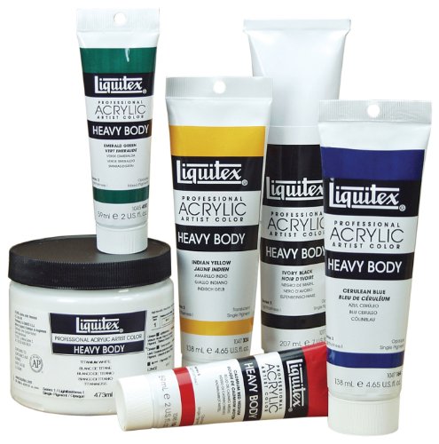 Image of Liquitex Professional Heavy Body Acrylic Paint 32-oz jar, Phthalocyanine Blue
