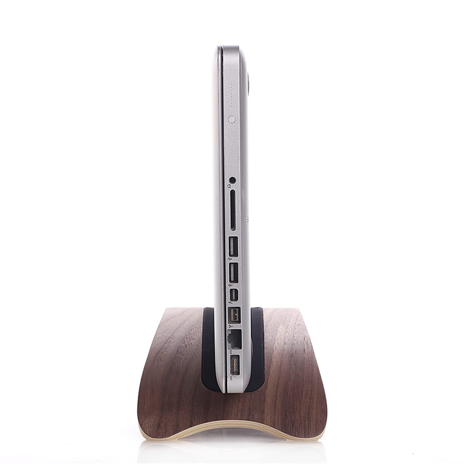 Supporto per Staffa Supporto per Laptop da Tavolo Verticale in Legno per Computer Notebook,