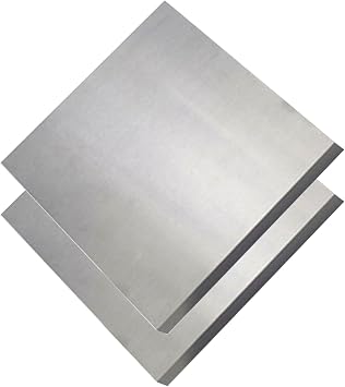 1001200.02mm, 2Pcs High Purity 99.99% Pure Zinc Zn Sheet Plate Metal Foil Width 100Mm Length 120Mm Thickness 0.02-0.05Mm for Science Lab
