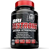 BRI Nutrition Testrone Supplement With Diindolylmethane, Tongkat Ali, Tribulus Terrestris, Magnesium Sulfate Anhydrous, Boron & Zinc - 30 Day Supply - 60 Capsules