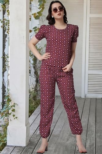 Image of POPWINGS Women 2 Pieces Jumpsuit