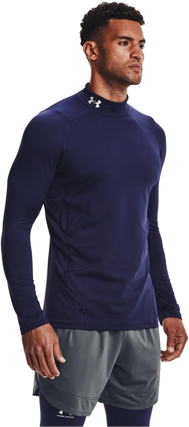 Under Armour Mens ColdGear Armour Fitted Mock - Image 2