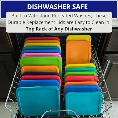Couvercle de rechange Klareware compatible Pyrex 7210-PC 7211-PC 7212-PC plastique bleu - 8
