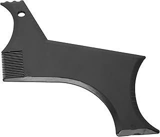 Ferramenta de alinhamento de barba, aumento Tempo de serviço simples e fácil de usar barba perfeita modelando funções diferentes modelo de barba masculina para aparar barba masculina