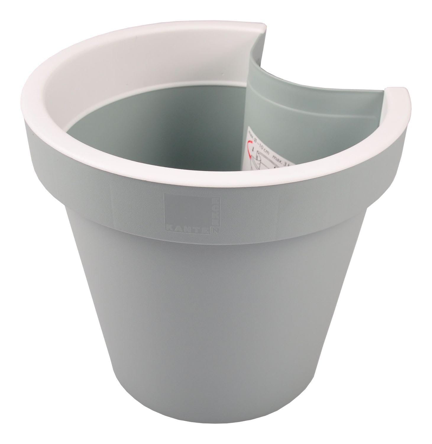 Jelenia Plast Regenrohr-Pflanztopf Blumentopf fr Fallrohr Pflanzengef  Dachrinne Gartendeko, Farbe:Petrol : Amazon.de: Garten