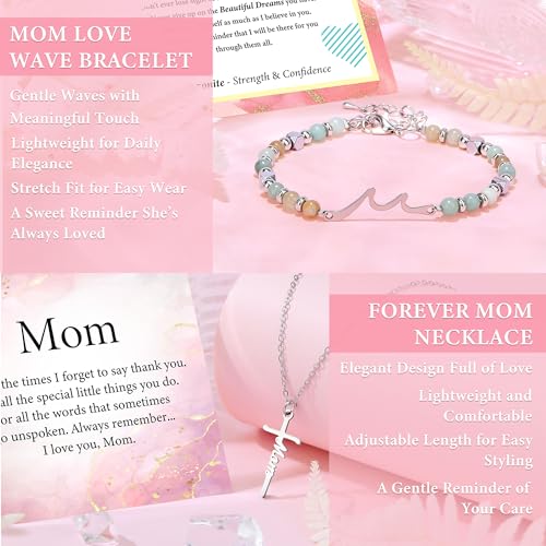 Image of Gifts for Mom Birthday Gifts for Mom from Daughter Mothers Day Gift Ideas for Mama Best Moms Ever Gift Stuff Happy Birthday Mother Present Basket from Son Unique Things for Mothers Who Have Everything