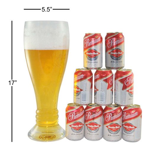Oktoberfest Haus 2 Liter Over Sized XL Beer Glass - 67 Ounces