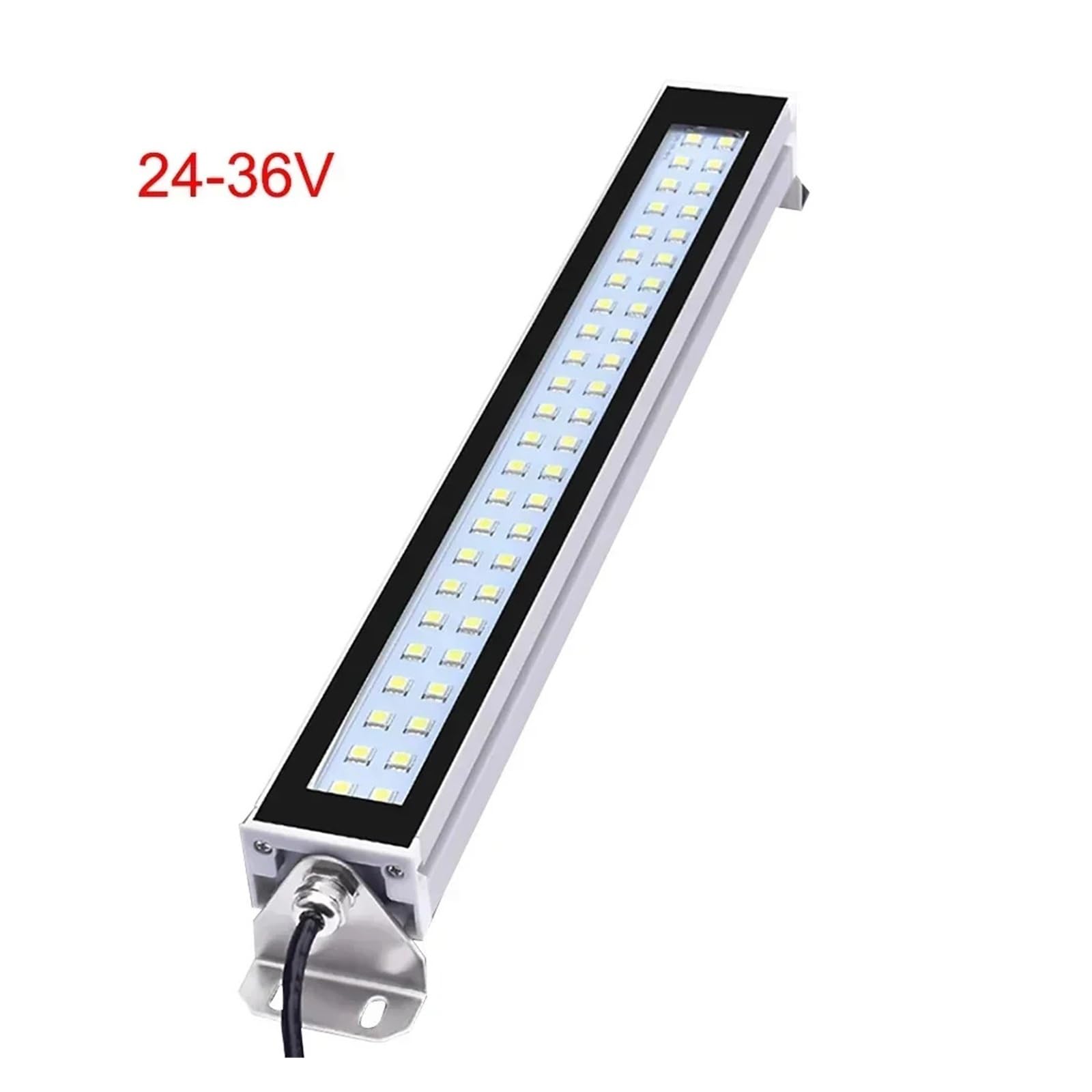 22CM/35CM/40CM/53CM Led obrabiarka światło robocze wodoodporna olejoodporna lampa tokarka CNC oświetlenie przemysłowe stop aluminium Wysoka jasność(40CM,DC 24-36V)