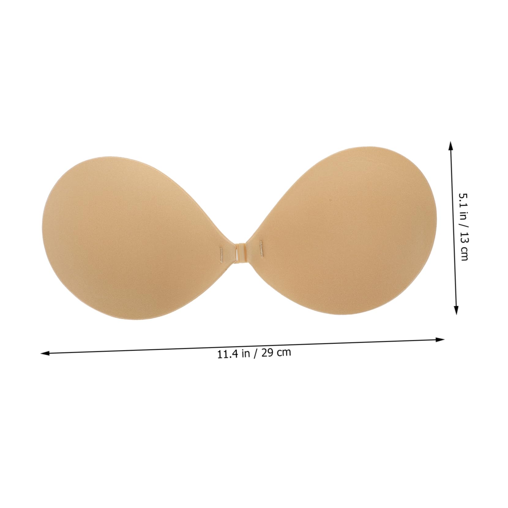 5 Pares sujetador invisible sujetadores de corte bajo para mujer sujetadores sin tirantes para mujer push up bra strapless bra empuja hacia arriba el sujetador pegajoso spandex