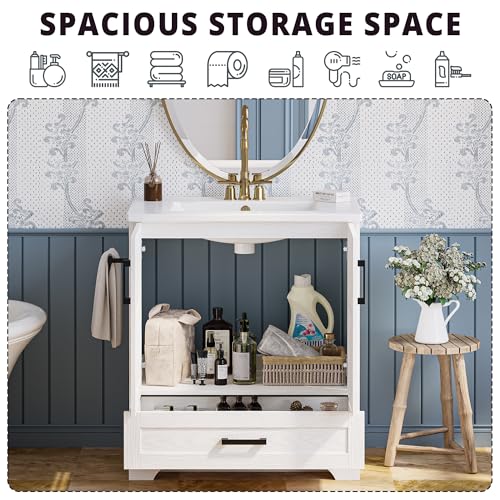 image for IRONCK Bathroom Vanity, 30