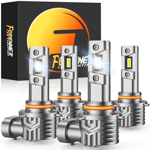 FAHREN 9005 9006 Light Bulbs Combo, 900% Super Bright, 9005/HB3