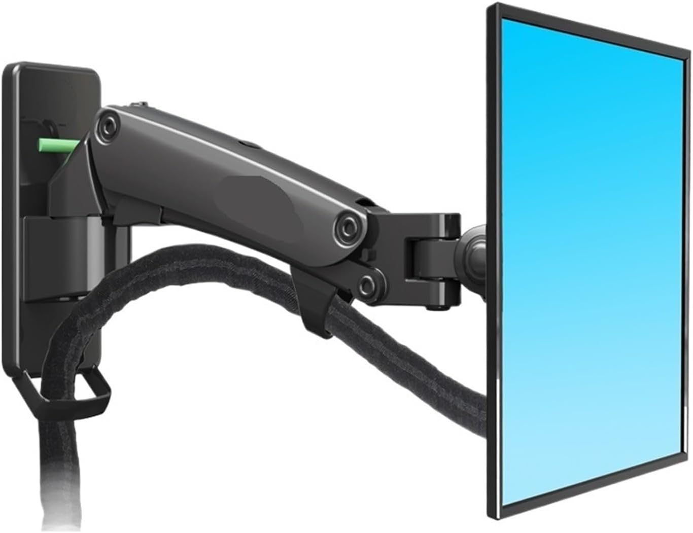17-27 inch Gas Spring wall Mount LED Monitor Bracket