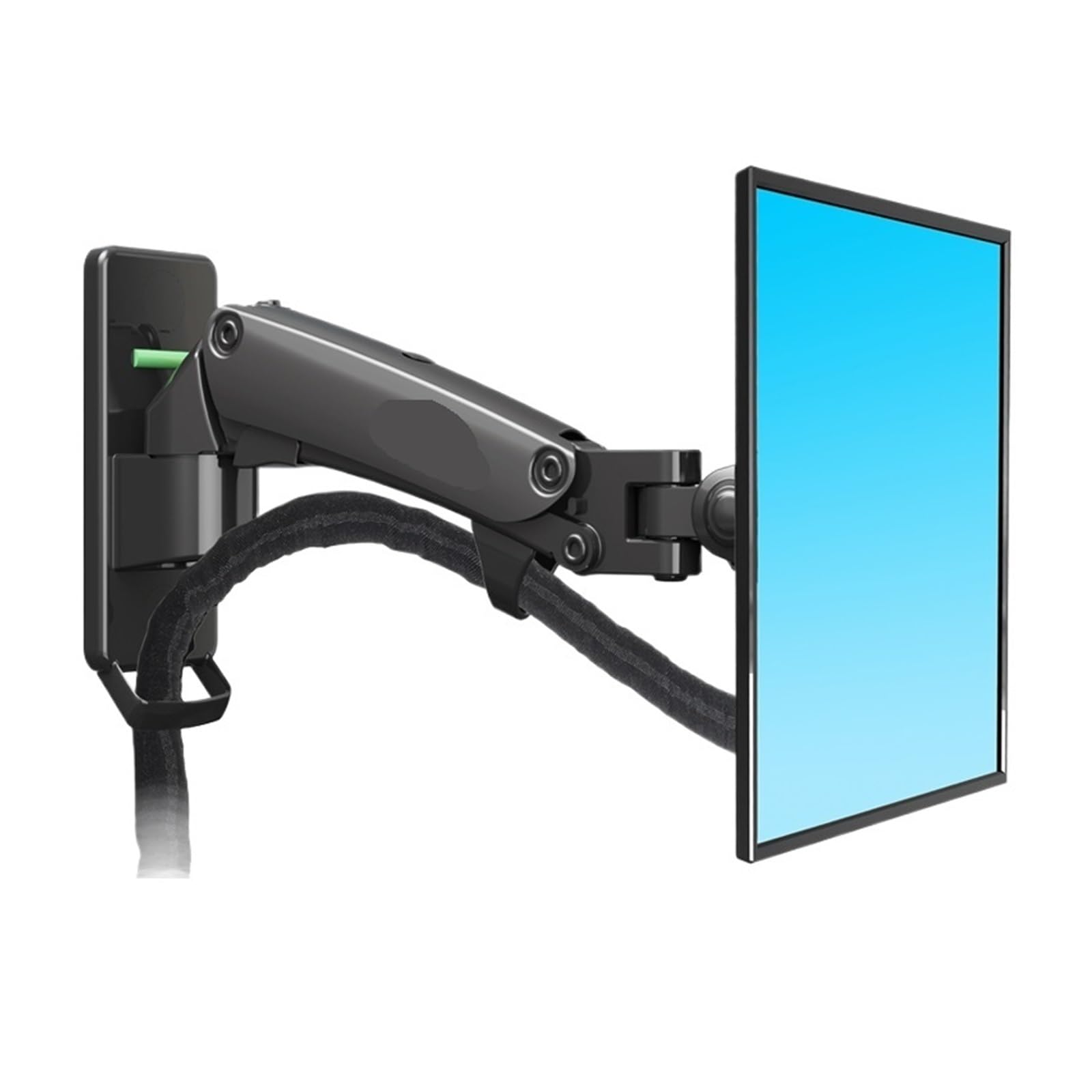 Ikpgbzxm One Color 17-27 Inch Gas Spring Wall Mount Led Monitor Bracket